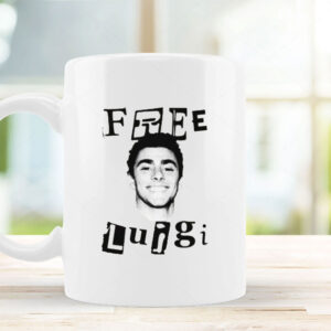 Free Luigi Mangione Deny Defend Depose – Stand Out With This Bold Graphic Mug