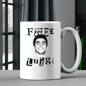 Free Luigi Mangione Deny Defend Depose – Stand Out With This Bold Graphic Mug