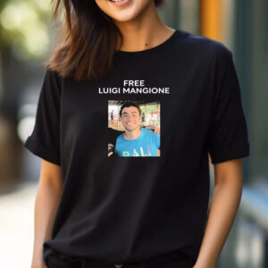 Free Luigi Mangione Face T-shirt