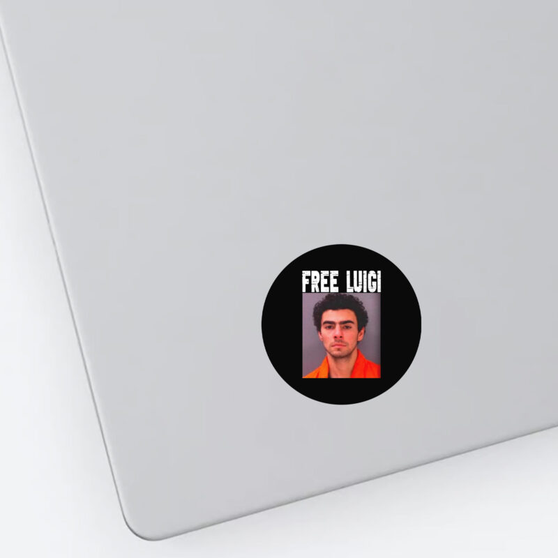 Funny Ahh Free Luigi Mangione Sticker