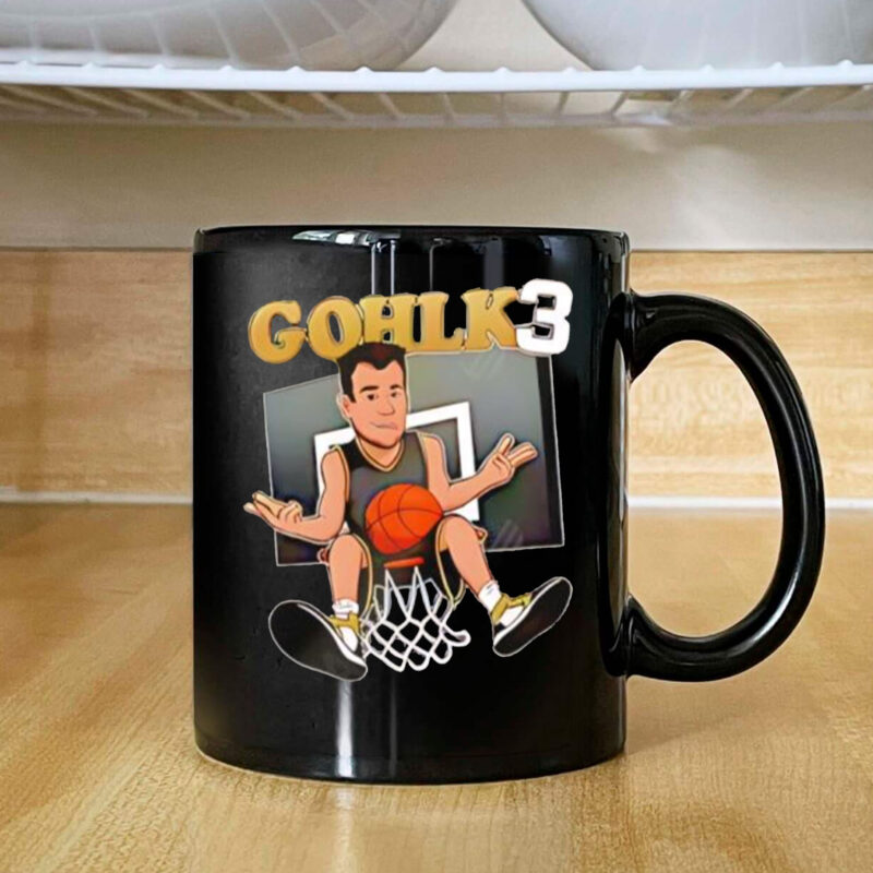 Gohlk3 Jack Gohlke Oakland Golden Grizzlies Mug 2024Gohlk3 Jack Gohlke Oakland Golden Grizzlies Mug 2024