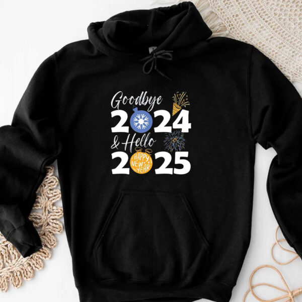 Goodbye 2024 Hello 2025 T-Shirt