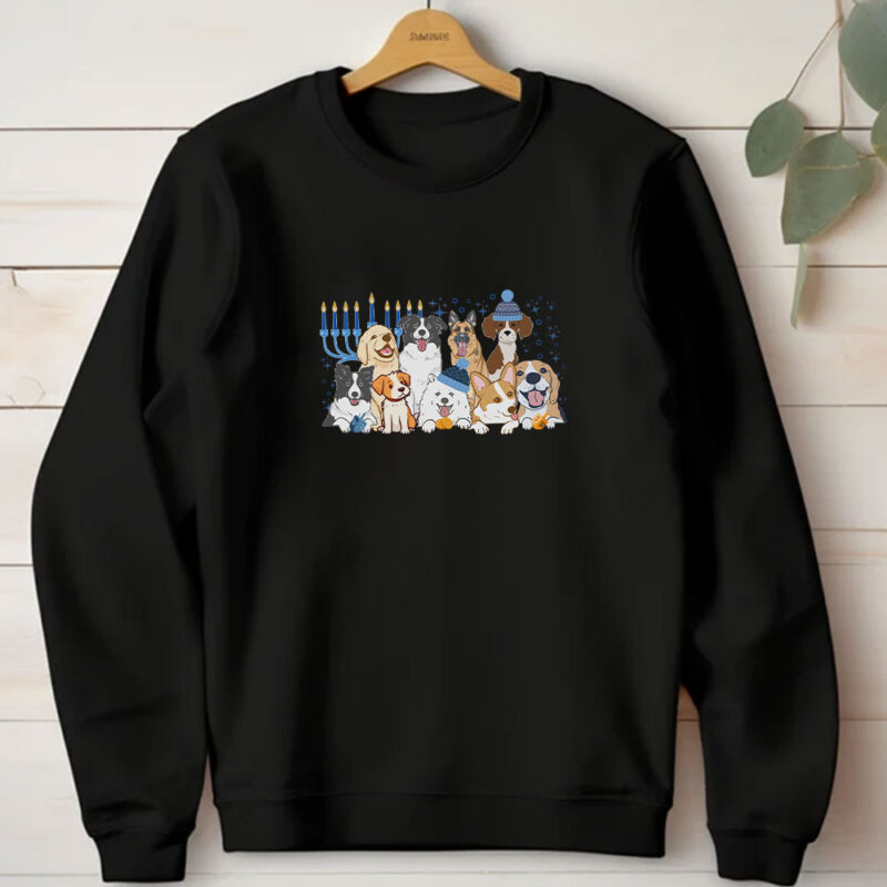 Hanukkah Dogs T-Shirt