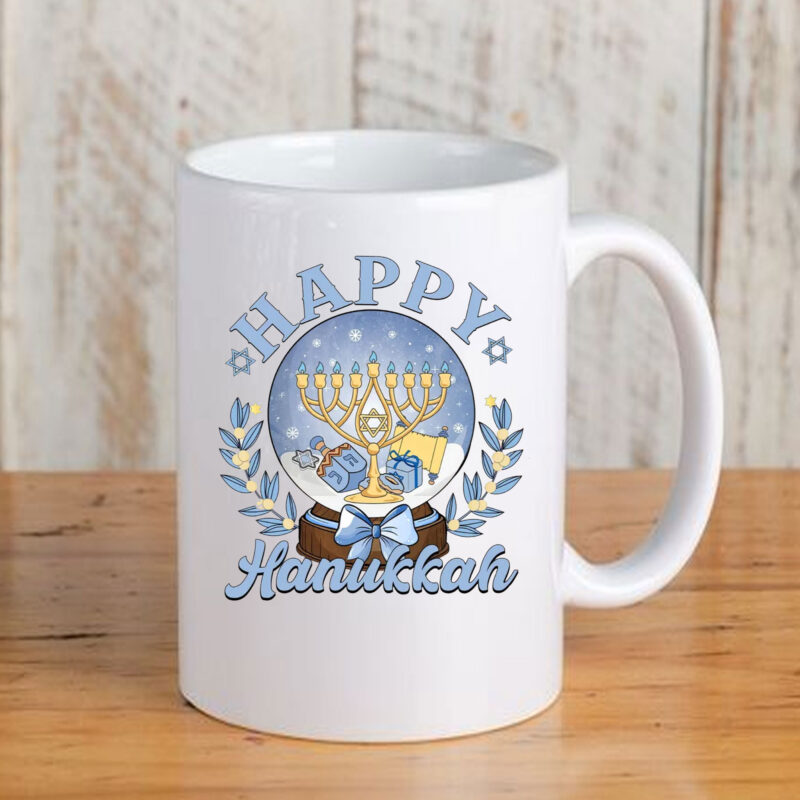 Happy Hanukkah Mug , Hanukkah Dinner