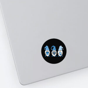 Happy Hanukkah Sticker , Gnome Hanukkah