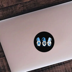 Happy Hanukkah Sticker , Gnome Hanukkah