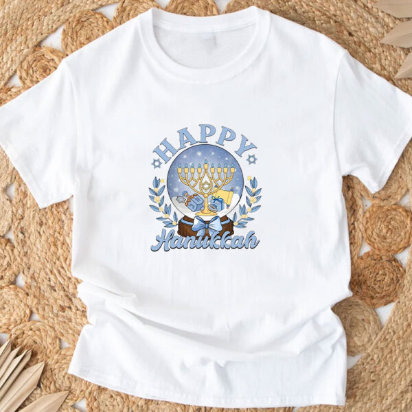 Happy Hanukkah T-Shirt , Hanukkah Dinner