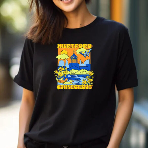 Hartford Connecticut Colt Skyline T-shirt