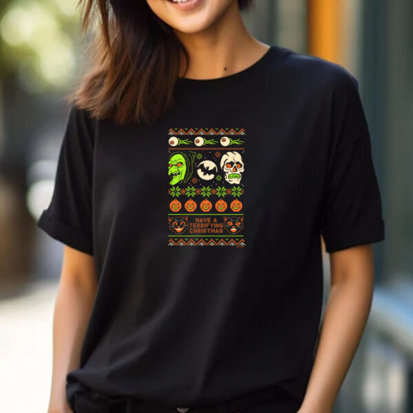 Have A Terrifying Christmas T-Shirt 2024