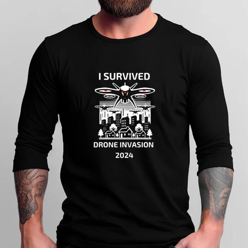 I Survived Drone Invasion T-Shirt