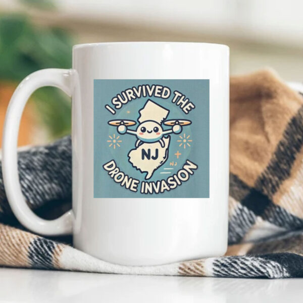 I Survived The Drones Invasion In NJ Mug