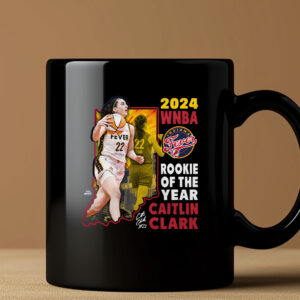 Indiana Fever Caitlin Clark Stadium Essentials Navy 2024 WNBA Rookie of the Year Mug3