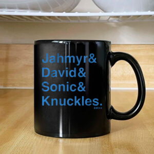 Jahymr Gibbs & David Montgomery Sonic & Knuckles Ampersand Mug