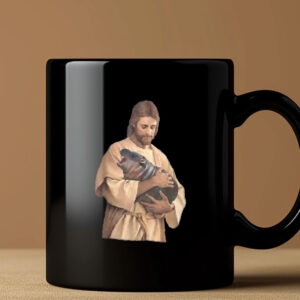 Jesus Moo Deng Mug