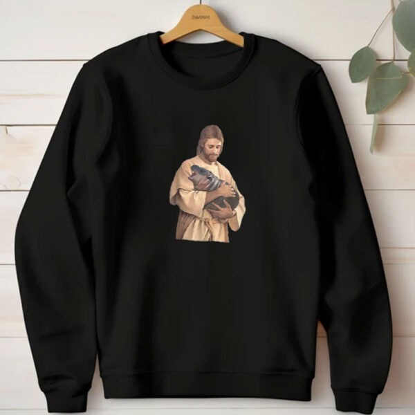 Jesus Moo Deng T-Shirt