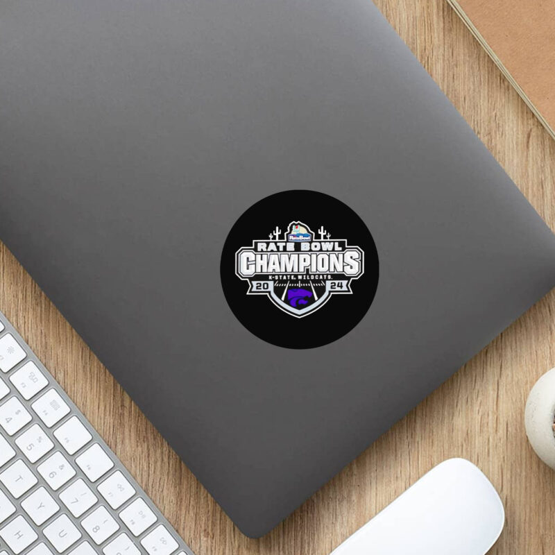 Kansas State Wildcats Rate Bowl Champions 2024 Sticker