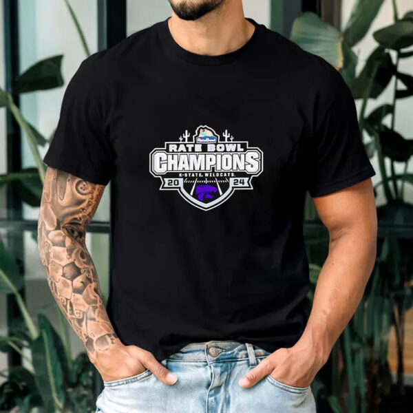 Kansas State Wildcats Rate Bowl Champions 2024 T-shirt