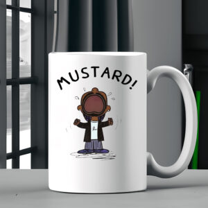 Kendrick Lamar MUSTARD Meme Mug , Funny Hip Hop Graphic Top