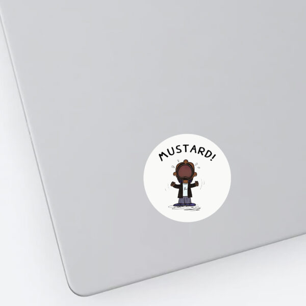 Kendrick Lamar MUSTARD Meme Sticker , Funny Hip Hop Graphic Top