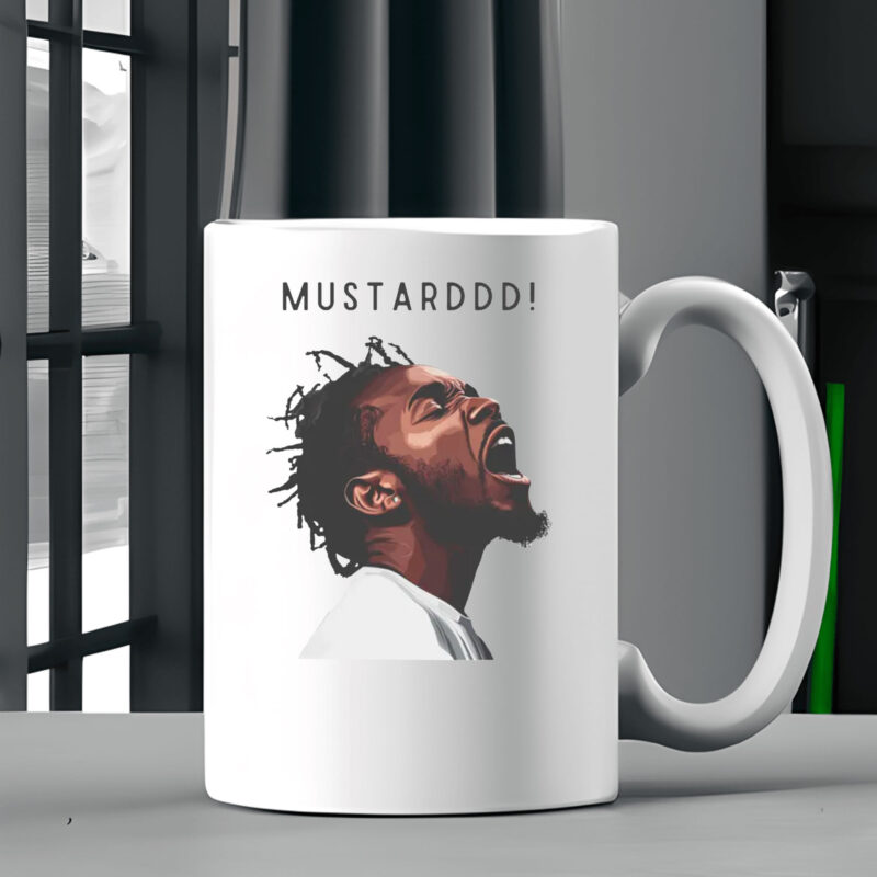 Kendrick Lamar Mustard Mug , Hip-Hop Graphic