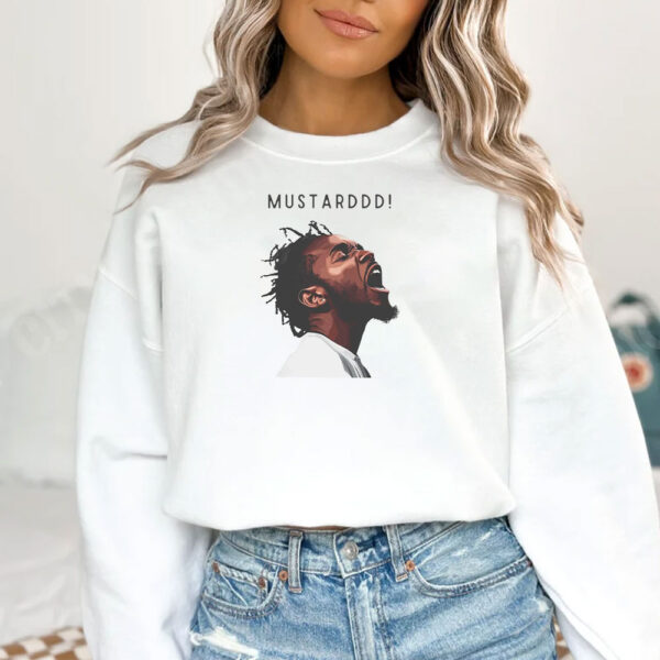 Kendrick Lamar Mustard T-Shirt, Hip-Hop Graphic