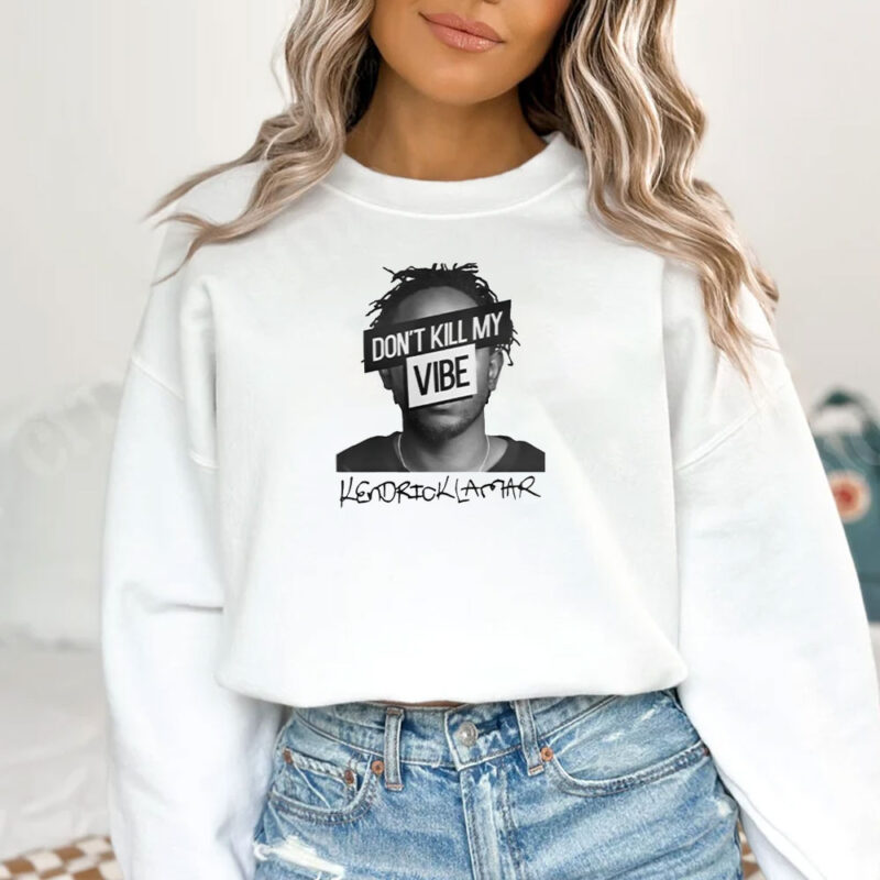 Kendrick Lamar Oversized Don't Kill My Vibe T-Shirt