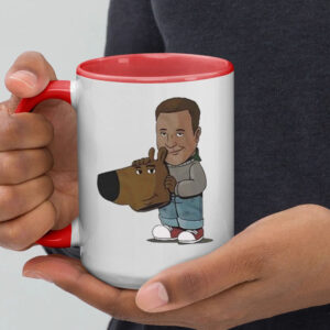 Kevin James Chill Guy Dog Meme Mug2