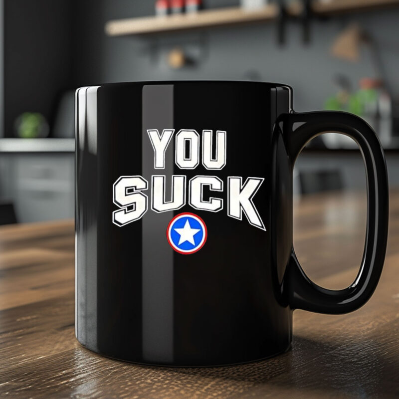 Kurt Angle you suck WWE WWF vintage Mug