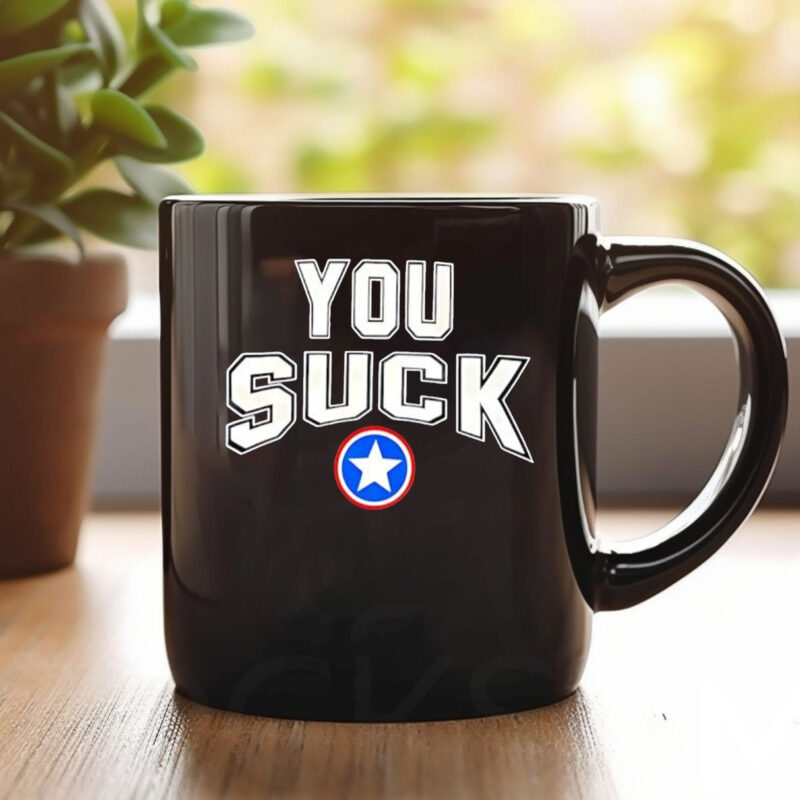 Kurt Angle you suck WWE WWF vintage Mug