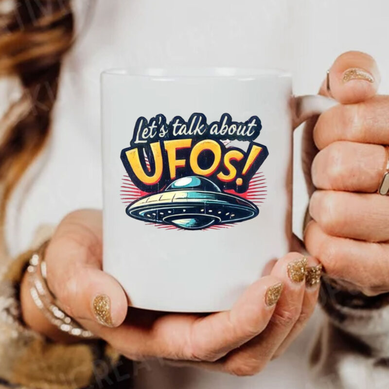 Let's Talk About UFO! Mug