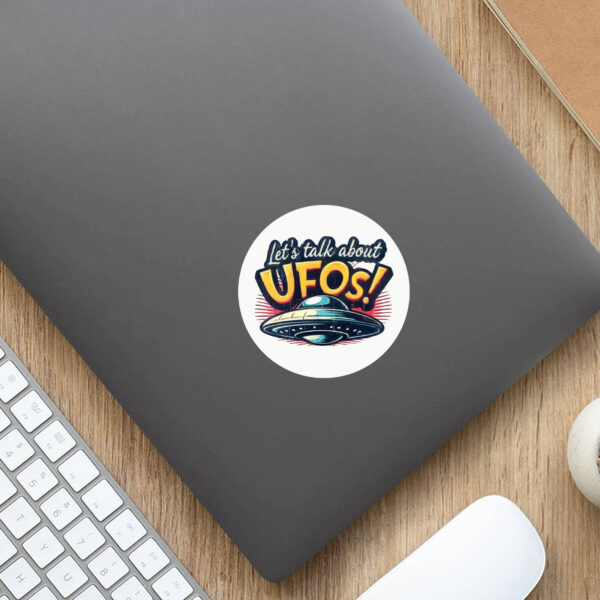 Let's Talk About UFO! Sticker