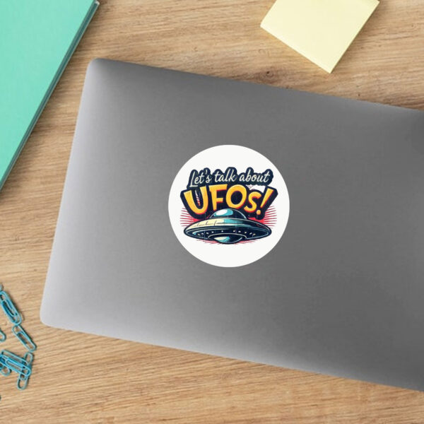 Let's Talk About UFO! Sticker