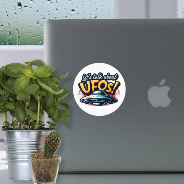 Let's Talk About UFO! Sticker