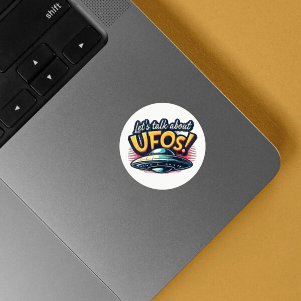 Let's Talk About UFO! Sticker