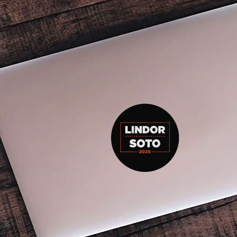 Lindor Soto '25 - Campaign Sticker