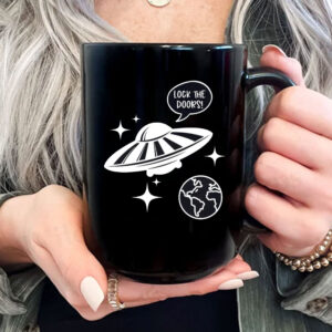 Lock the Doors UFO Mug