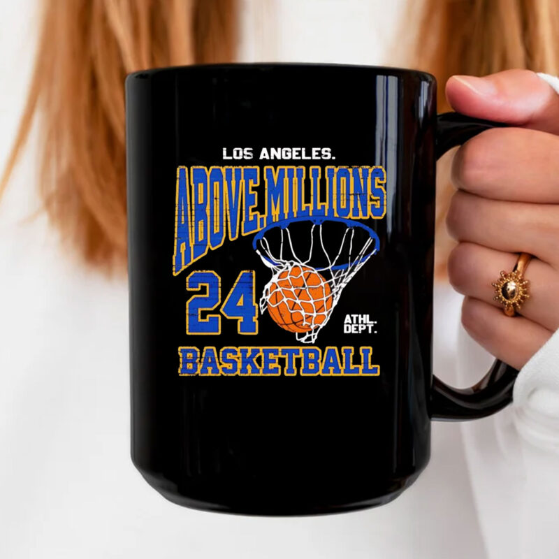 Los Angeles above millions basketball Mug