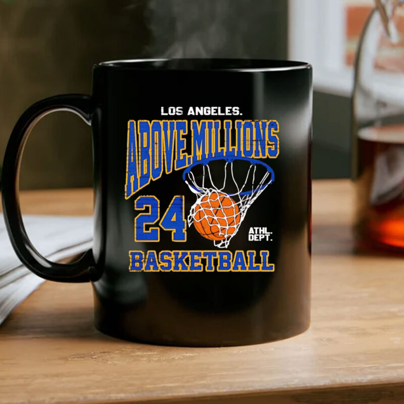 Los Angeles above millions basketball Mug