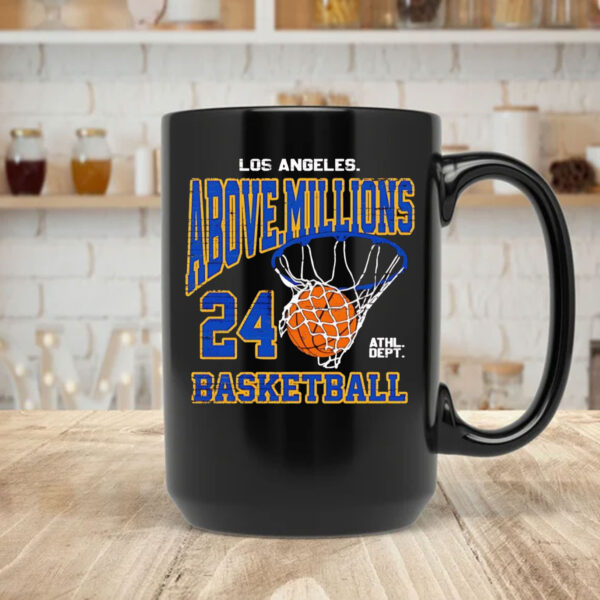 Los Angeles above millions basketball Mug