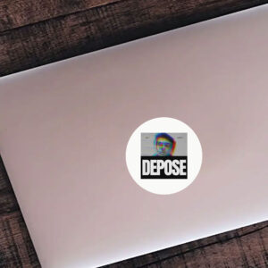 Luigi Mangione Deny Defend Depose Sticker