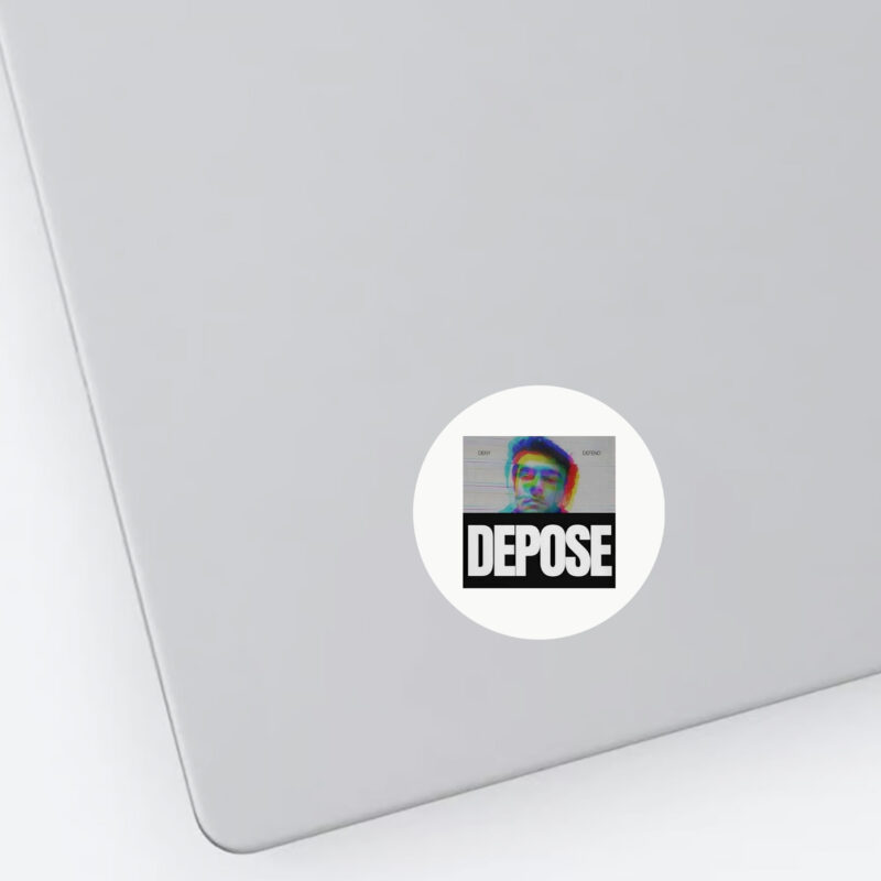 Luigi Mangione Deny Defend Depose Sticker