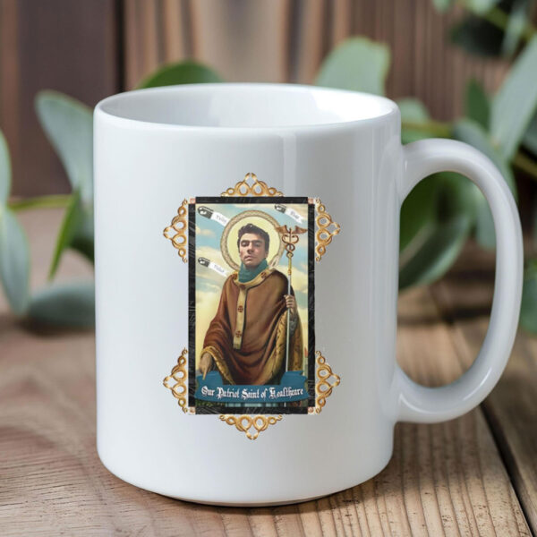 Luigi Mangione Our Patron Saint Of Healthcare Mug Luigi Mangione Our Patron Saint Of Healthcare Mug