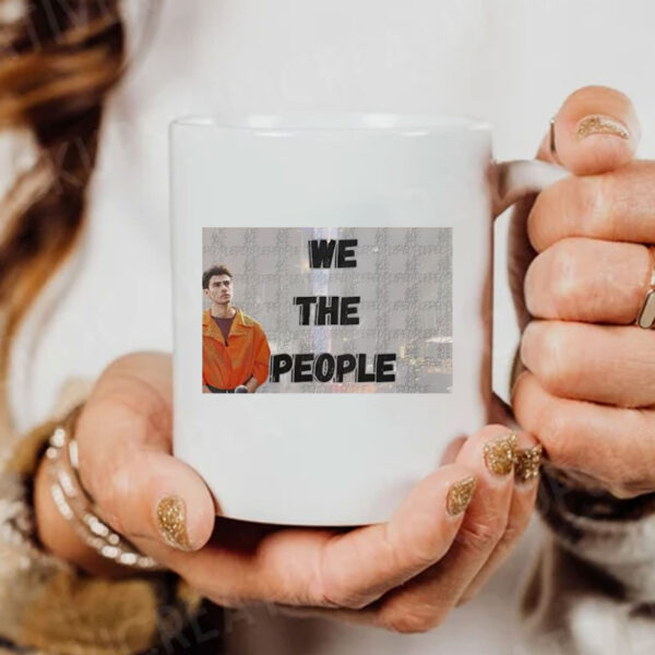 Luigi Mangione We The People Mug