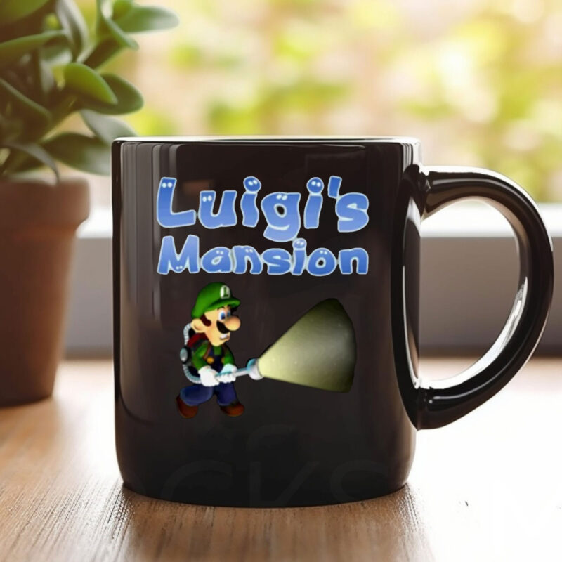 Luigi's Mansion Super Mario Mug