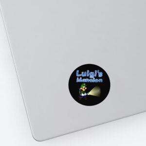 Luigi's Mansion Super Mario Sticker