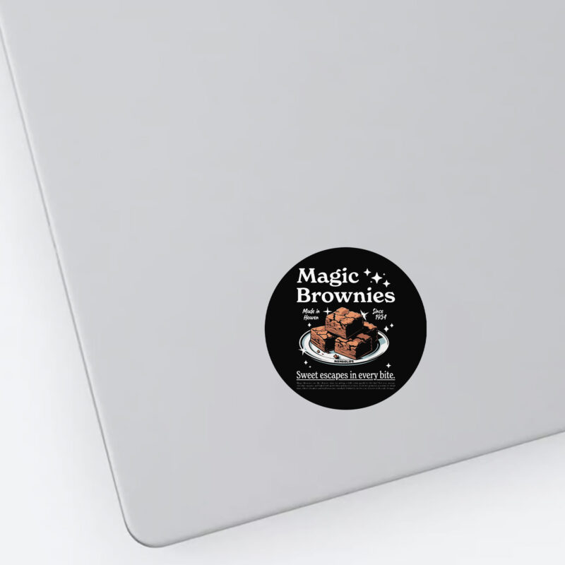 Magic Brownies - Sticker