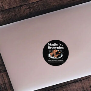 Magic Brownies - Sticker