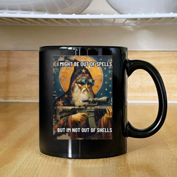 Memeslich I Might Be Out Of Spells But Im Not Out Of Shells Mug 2024