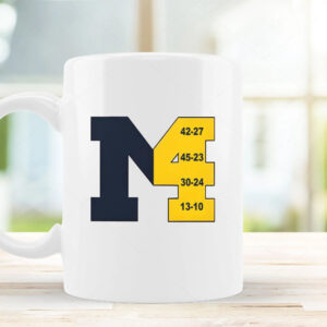 Michigan 4th Straight Victory Mug 2024