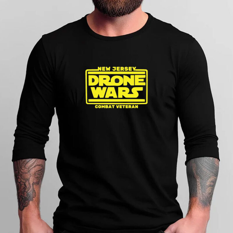 NEW JERSEY Drone Wars Combat Veteran T-Shirt